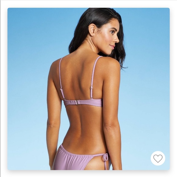 Shirred underwire bikini top - Picture 2 of 3